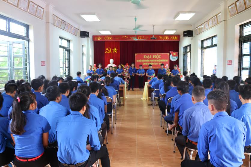 Đại hội đại biểu Đoàn TNCS Hồ Chí Minh PTDTNT THPT huyện Mường Ảng lần thứ XIX nhiệm kỳ 2017–2018.