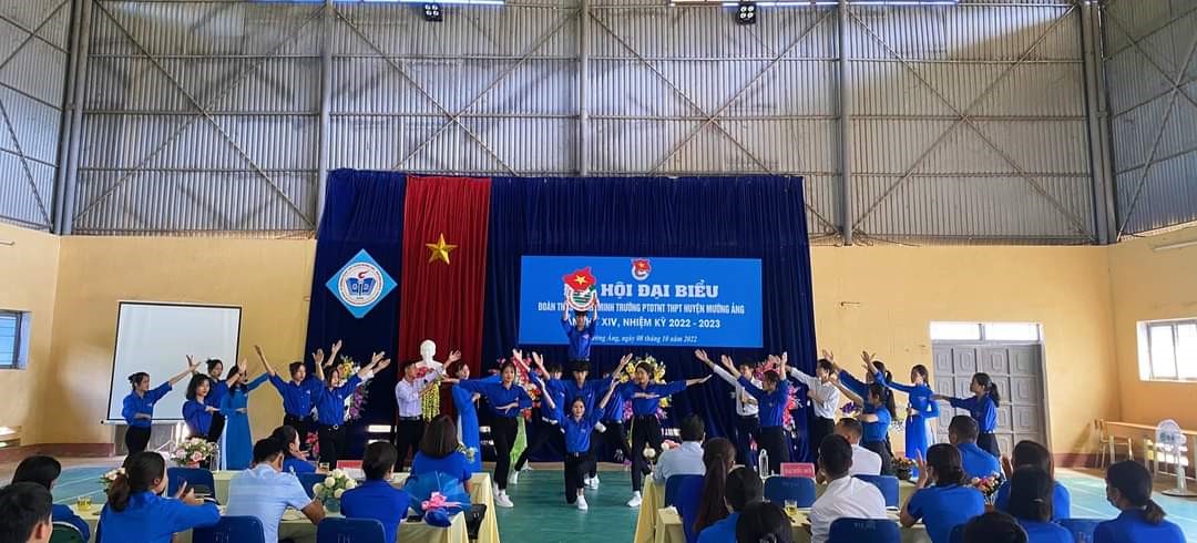 Đại hội đại biểu đoàn trường PTDTNT THPT huyện Mường Ảng (Nhiệm kỳ 2022 - 2023)